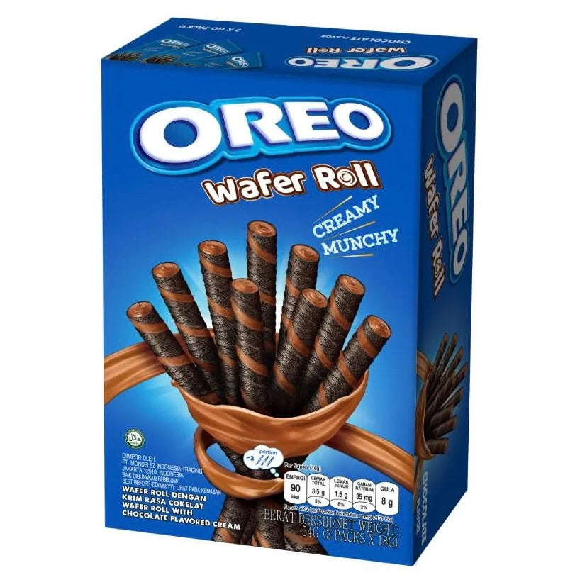 Oreo Gofret Rulo Çikolata 54g