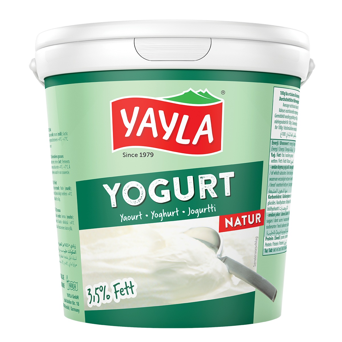 Yayla Yogurt 3.5% 1kg