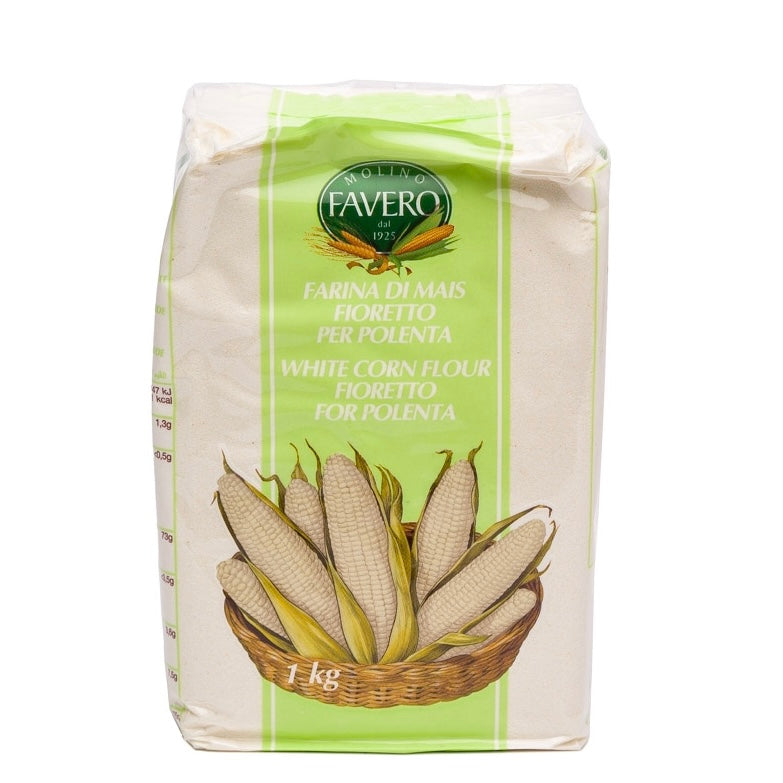 Favero White Corn Flour 1kg