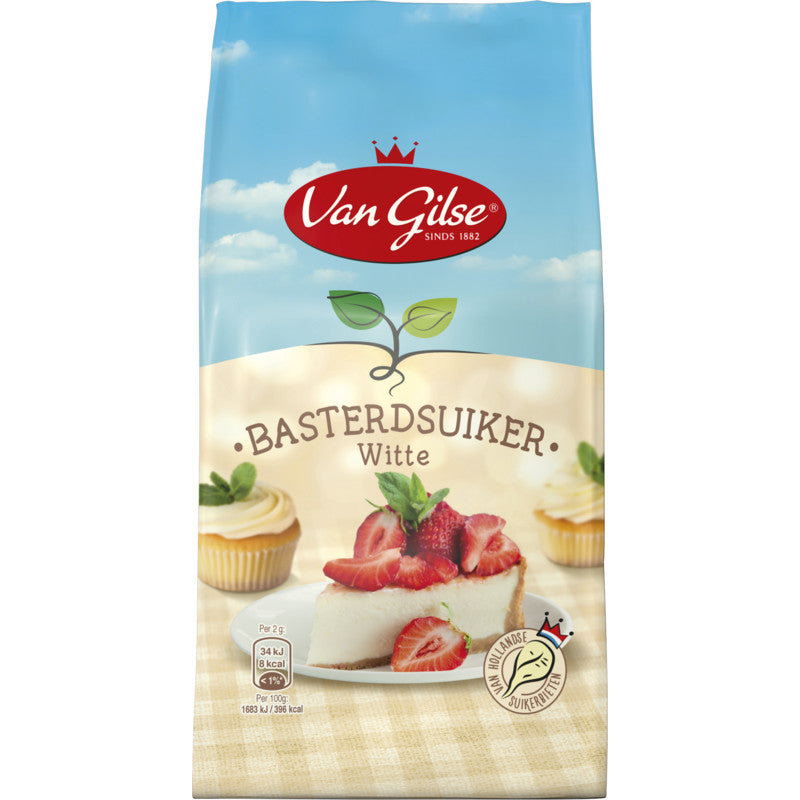 Van Gilse Witte Basterdsuiker 600g