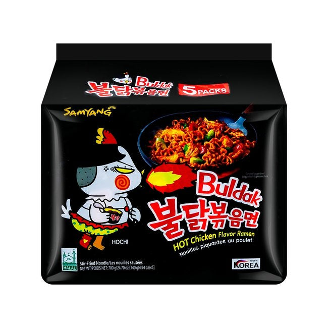 Samyang Hot Chicken Ramen Noedels 5x140g