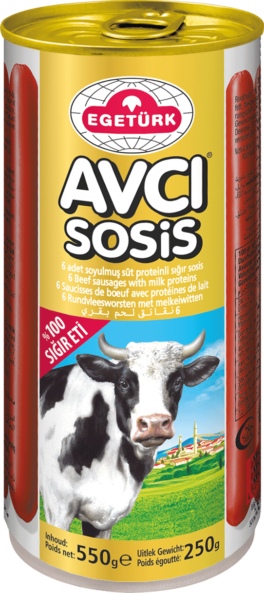 Egetürk Avcı Sosis 550g