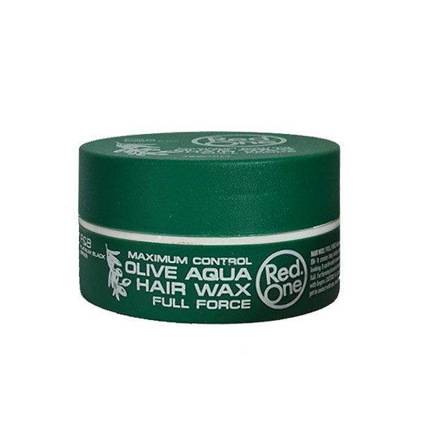 Red One Aqua Hair Wax Olive 150ml