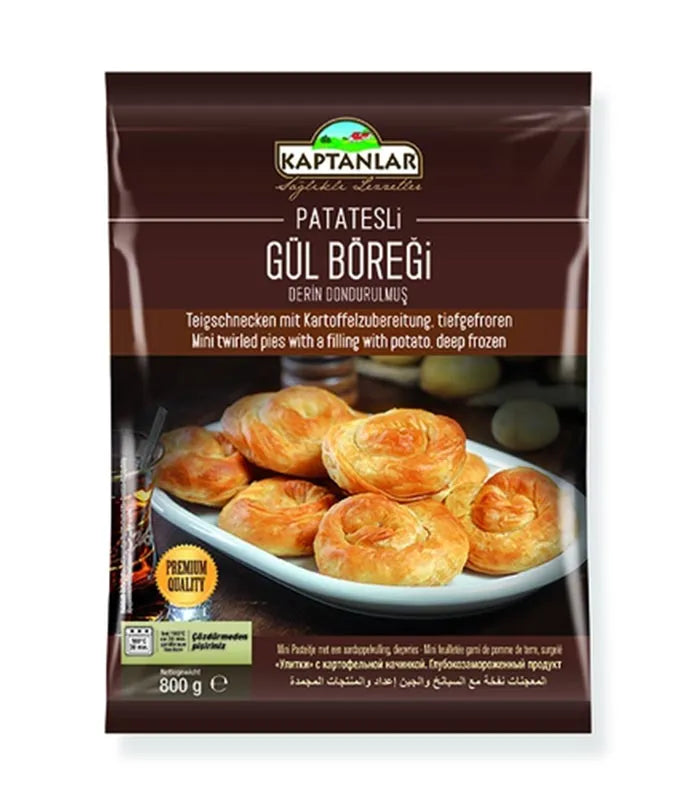 Kaptanlar Patatesli Gül Böreği 800g