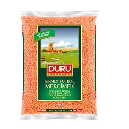 Duru Kırmızı Mercimek (Kırmızı Mercimek) 1kg