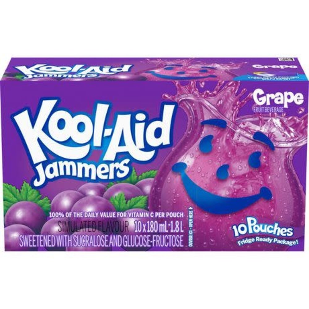 Kool-Aid Jammers Üzüm 10'lu