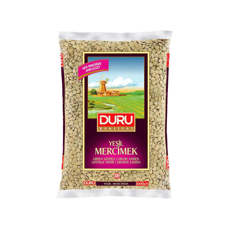 Duru Yeşil Mercimek (Yeşil Mercimek) 1kg